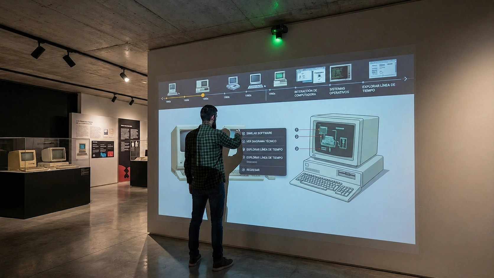 Instalaciones interactivas para museos y exposiciones