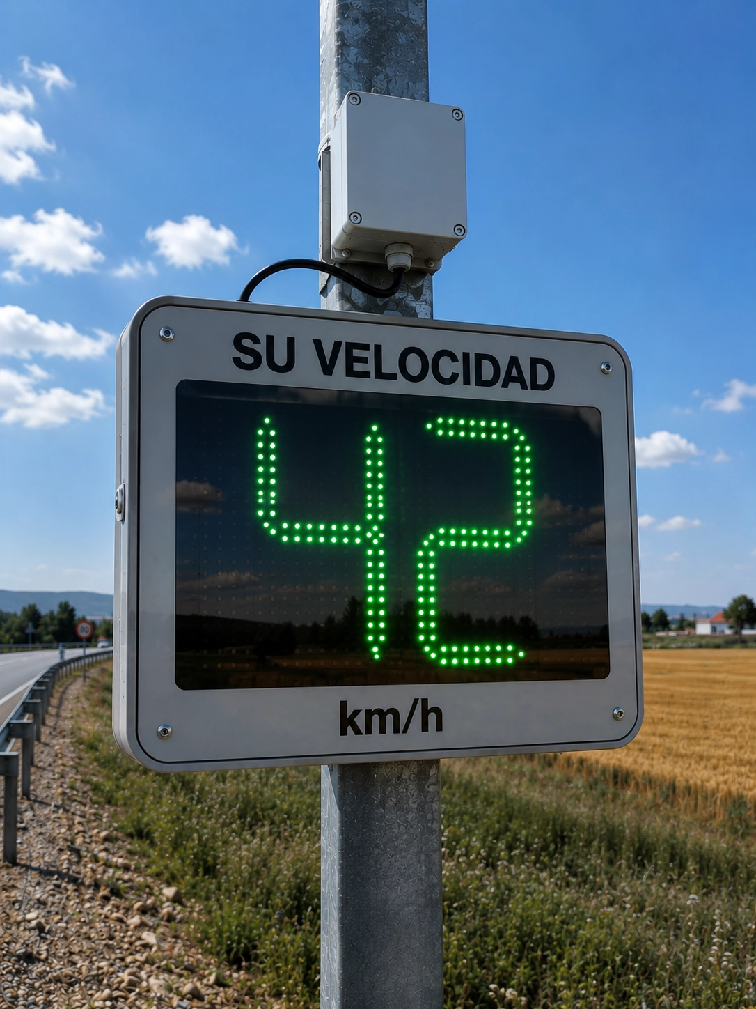 Carretera interurbana radar